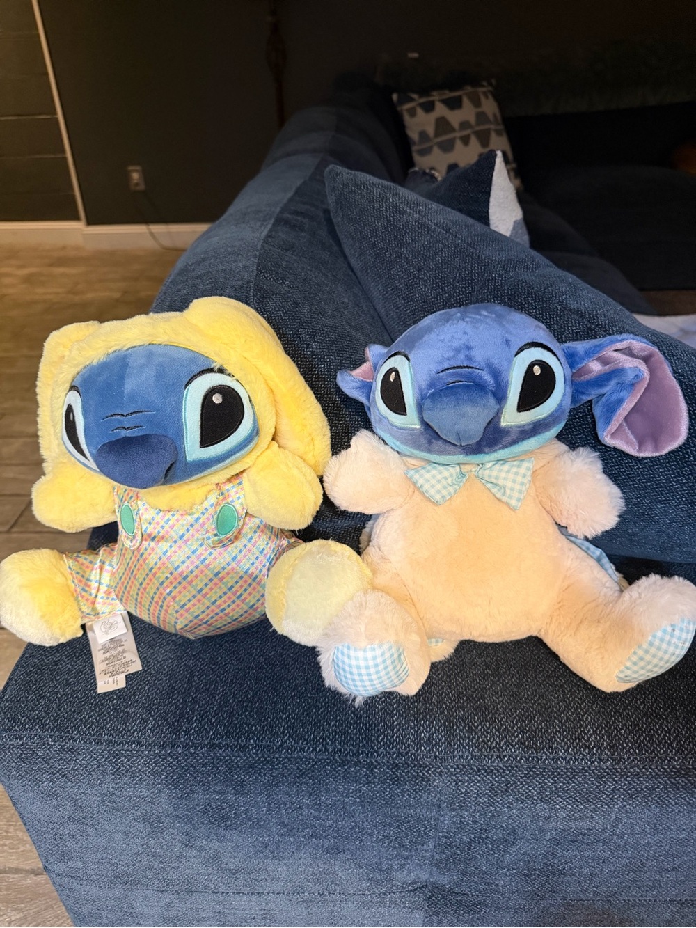 Easter Stitches Disney Plush Stitch Duo NWOT